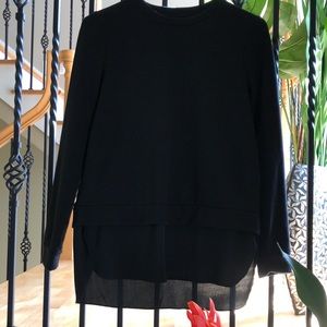 Mossimo Supply Black Sweatshirt Size XS